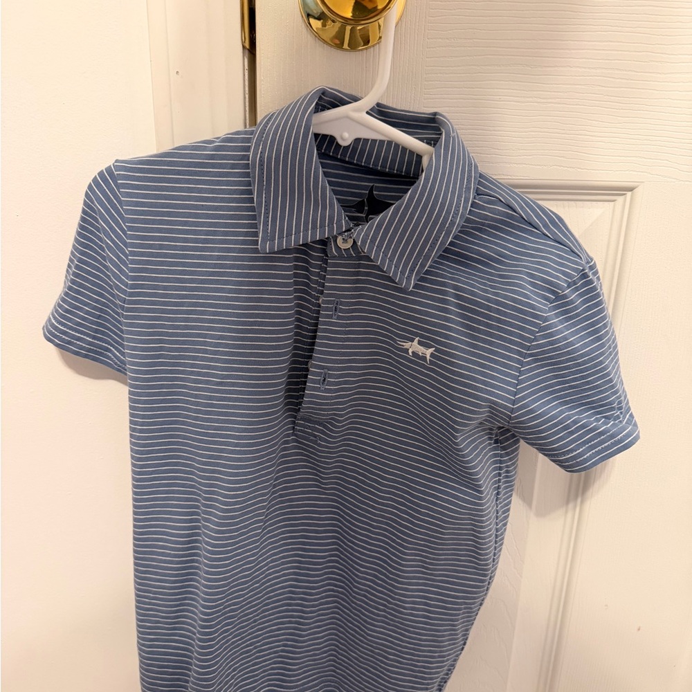 Men's Classic Blue Striped Polo by Vineyard Vines